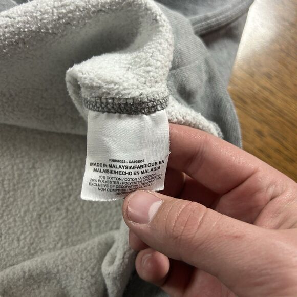 Nike Duke Blue Devils Crewneck Men’s Medium Gray University NCAA Football Y2K - Picture 9 of 10